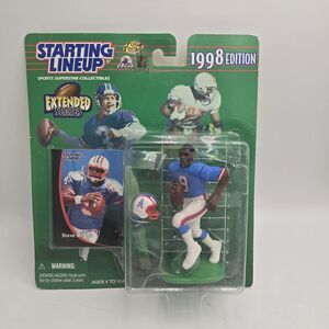 1998 Kenner NFL Starting Lineup Action Figure Steve McNair Tennessee Oilers NEW